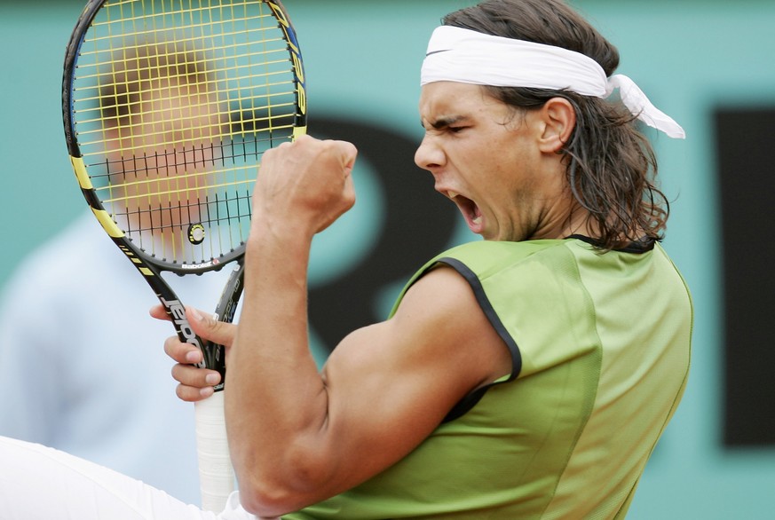 Paris verliebt sich in Nadal, das «Kind mit der donnernden Linken»