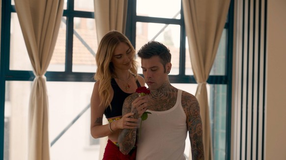 RECORD DATE NOT STATED THE FERRAGNEZ, aka THE FERRAGNEZ: LA SERIE, from left: Chiara Ferragni, Fedez Ferragni, Then Comes The Sun , Season 2, ep. 203, aired May 18, 2023. photo: Amazon / Courtesy Ever ...