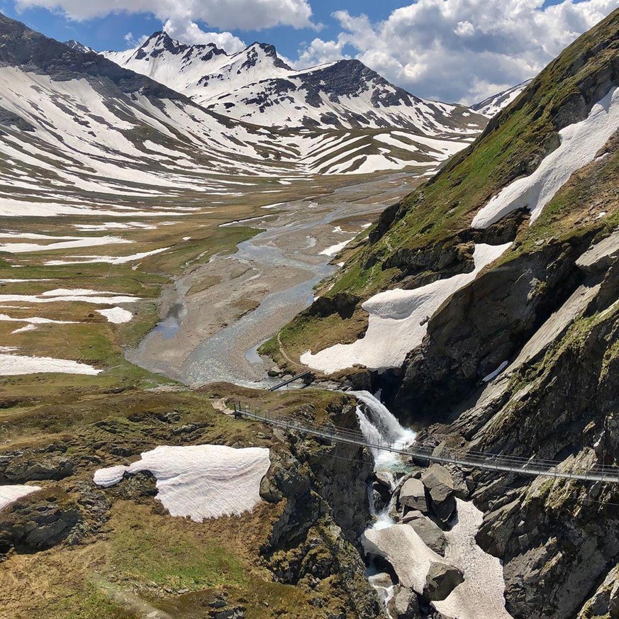 Greina Ebene Punt la Greina Terrihütte. bild: Instagram/terri_huette