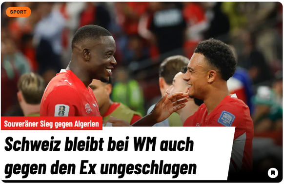 Express Schweiz-Algerien