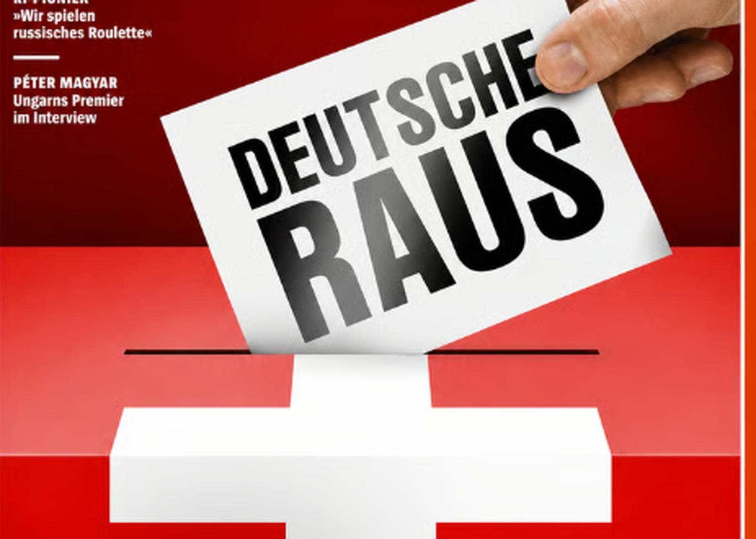 «Deutsche raus»: So staunen unsere Nachbarn über d