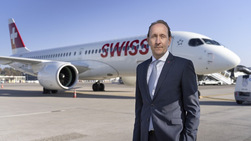 AVIS --- ZU DIETER VRANCKX, CEO DER FLUGGESELLSCHAFT SWISS, STELLEN WIR IHNEN FOLGENDES NEUES PORTRAIT ZUR VERFUEGUNG. WEITERE BILDER FINDEN SIE AUF visual.keystone-sda.ch --- Dieter Vranckx, CEO der  ...