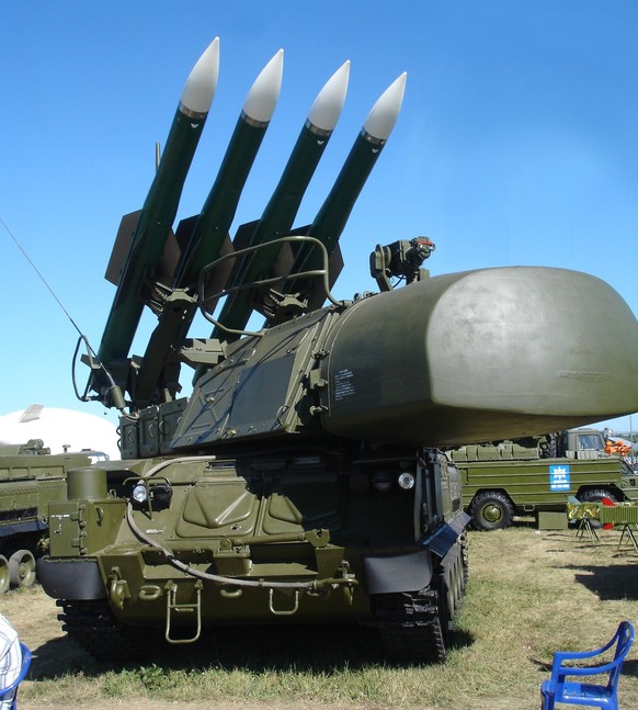 Flugabwehrraketen-System BUK M1.