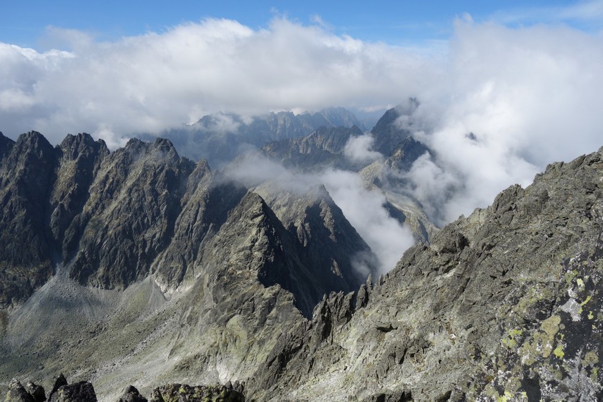 Der Bergsteiger starb unterhalb der Gerlachspitze.