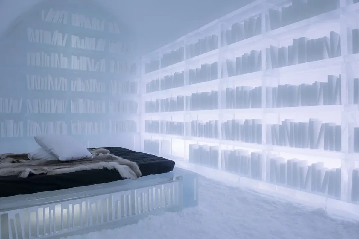 Ice Hotel en Laponie suédoise.