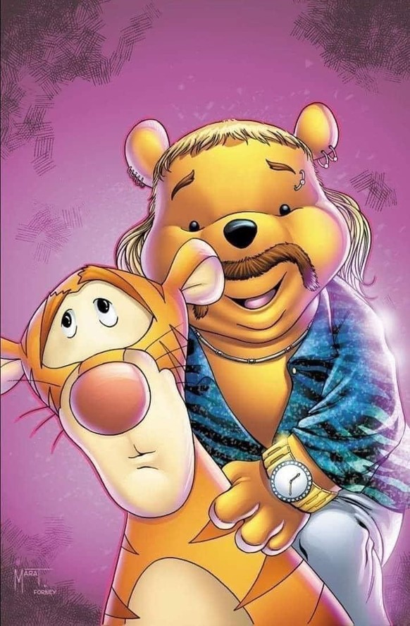 Es ist nicht das, wonach es aussieht ... PICDUMP!*
Ich wusste, Joe Exotic kommt mir bekannt vor... рџ¤Їрџ¤Їрџ¤Ї