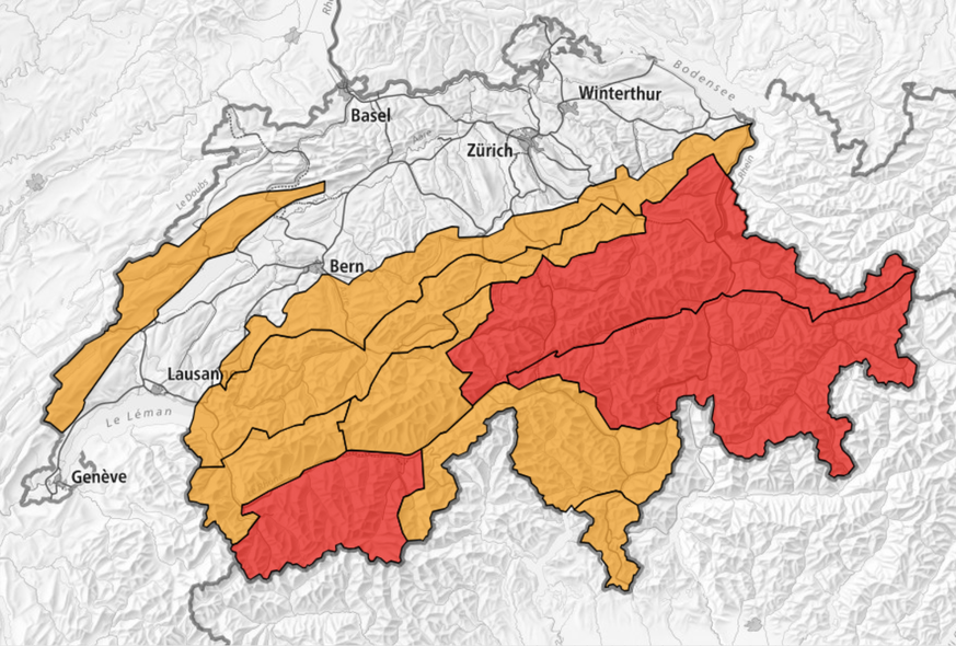 Lawinengefahr Schweiz