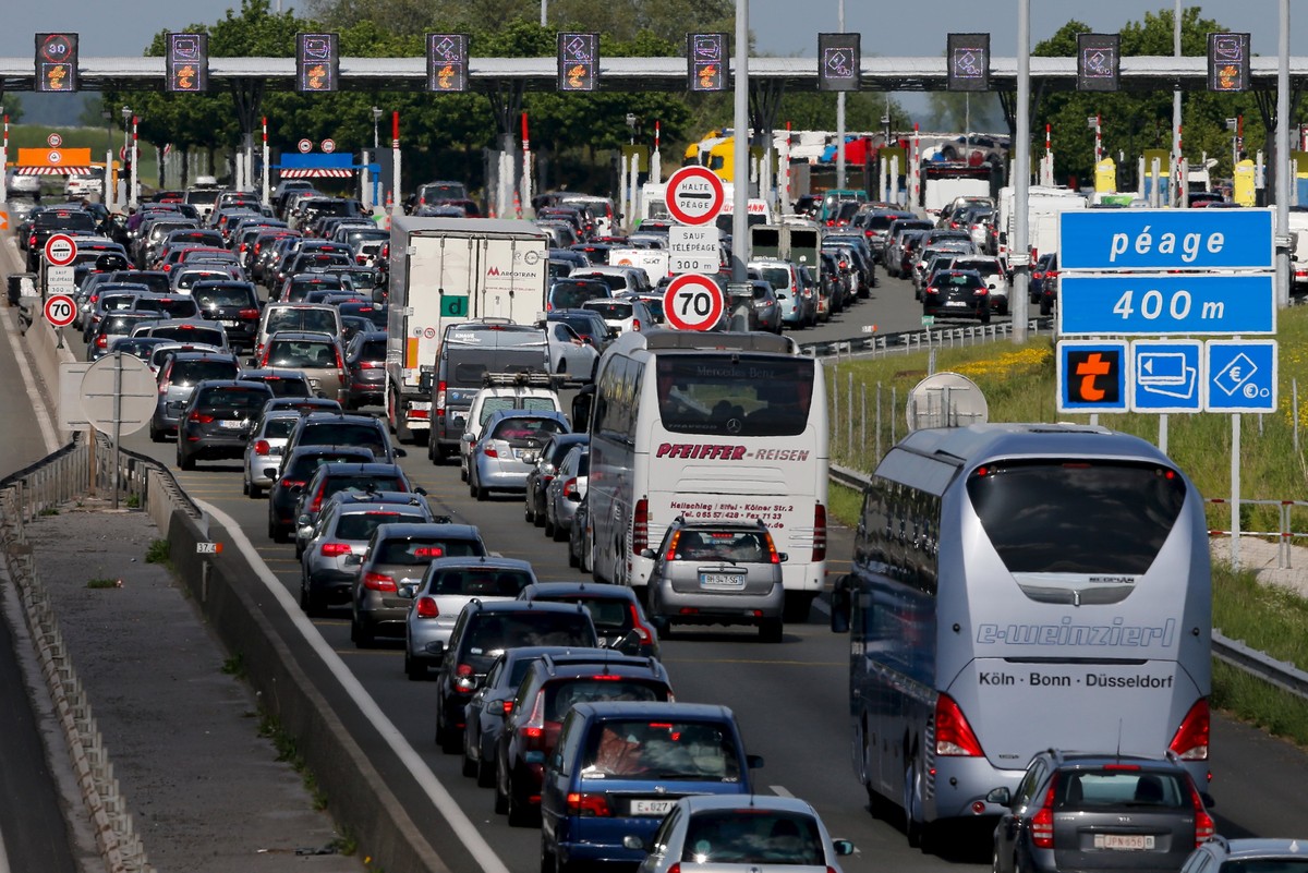 In Frankreich muss auf gewissen Strecken die «péage» bezahlt werden.