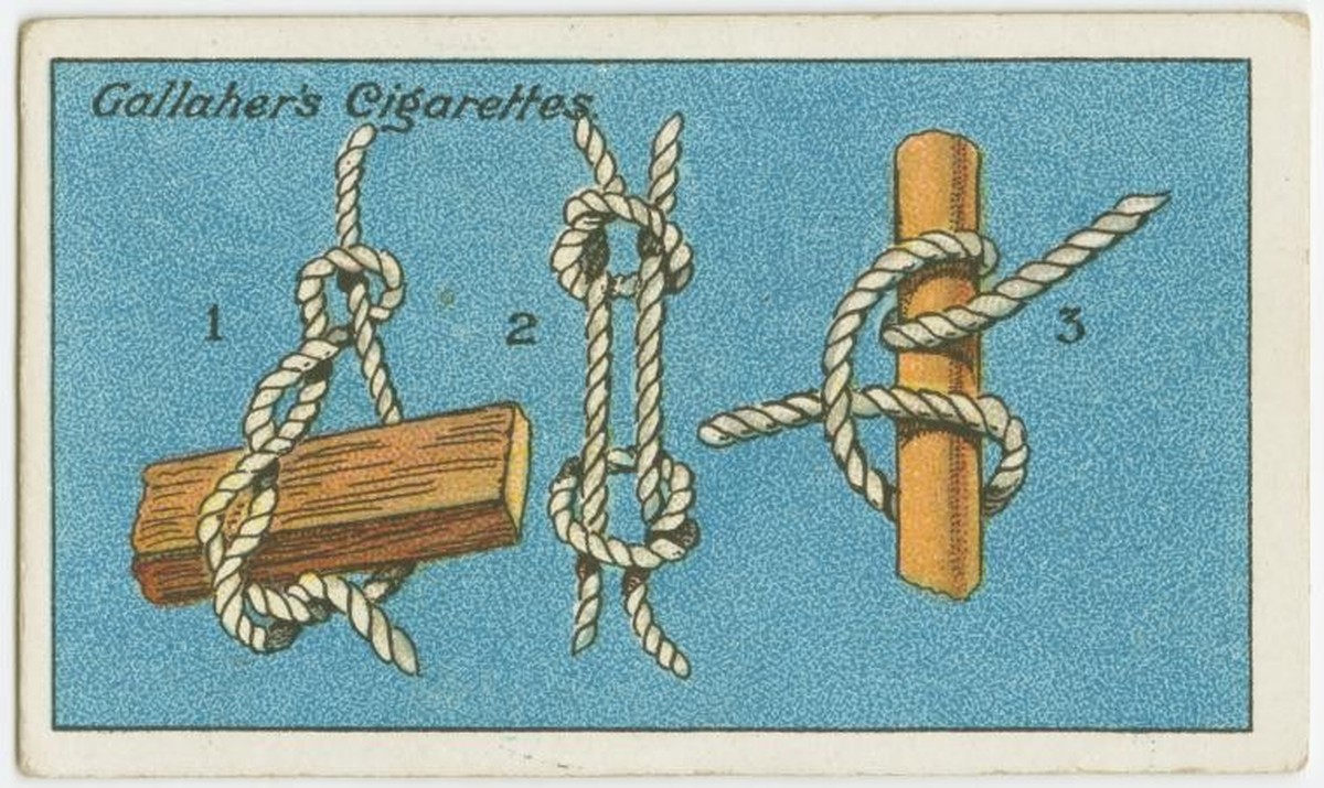 Gallaher-Lifehacks: Drei nützliche Knoten
https://digitalcollections.nypl.org/items/510d47e4-7adb-a3d9-e040-e00a18064a99