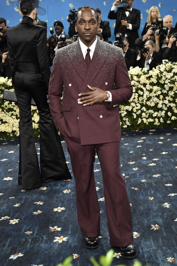 Pusha T attends The Metropolitan Museum of Art&#039;s Costume Institute benefit gala celebrating the opening of the &quot;Superfine: Tailoring Black Style&quot; exhibition on Monday, May 5, 2025, in N ...