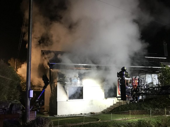 Garage in Langenbruck ausgebrannt – grosser Sachschaden