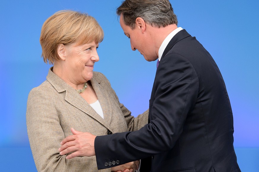 Merkel und Cameron: Beide Staatsoberhäupter pochen auf mehr Souveränität.