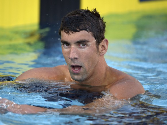 Michael Phelps bei Wettkämpfen im kalifornischen Irvine (Archiv): Drastische Strafen des US-Schwimmverbands wegen Fahrt nach «drei, vier Drinks».