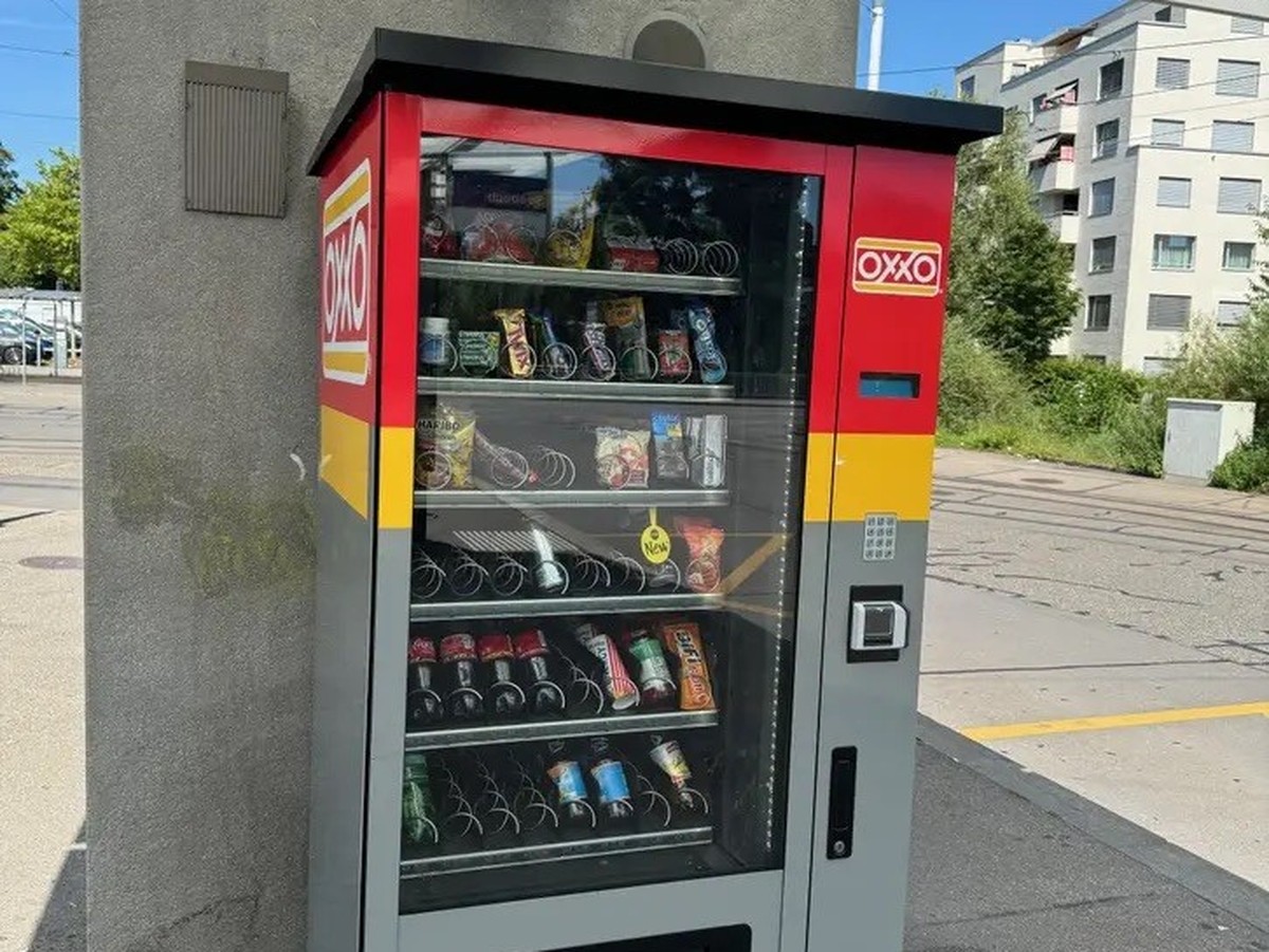 oxxo verkaufsautomat / 13. August 2024