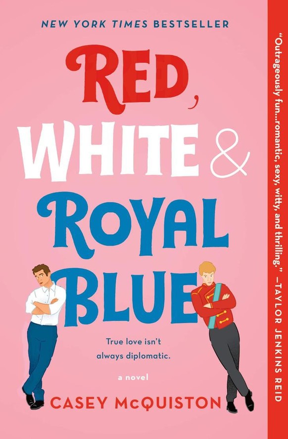Buchcover für «Red, White &amp; Royal Blue».