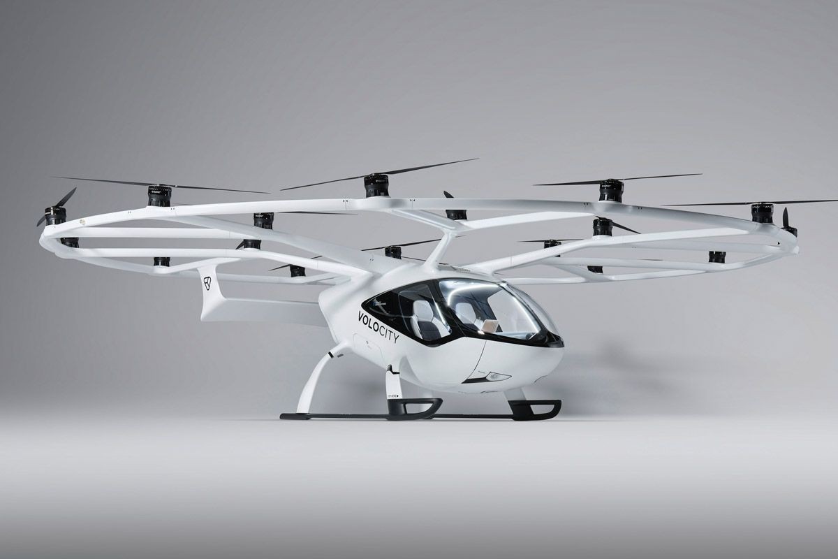 Un prototype de Volocopter.