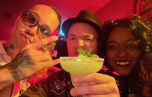 Baroni und Kumpels mit Frozen Cocktails