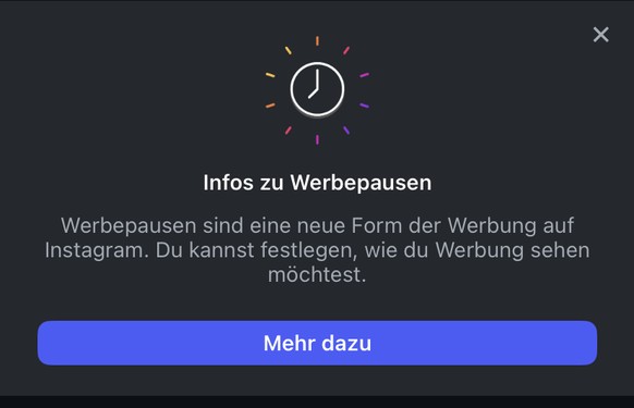 werbung insta
