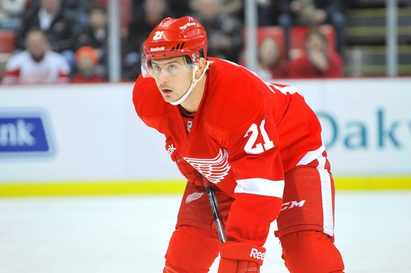 Bildnummer: 12783057 Datum: 10.02.2013 Copyright: imago/Icon SMI
February 10, 2013 - Detroit, MI Detroit Red Wings center Tomas Tatar (21) during the first period of the game on Tuesday evening Joe L ...