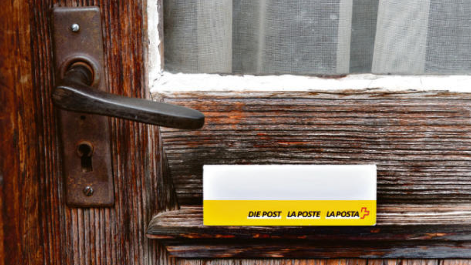 Wer dieses Schildli beim Briefkasten aushängt, bei dem klingelt der Briefträger.