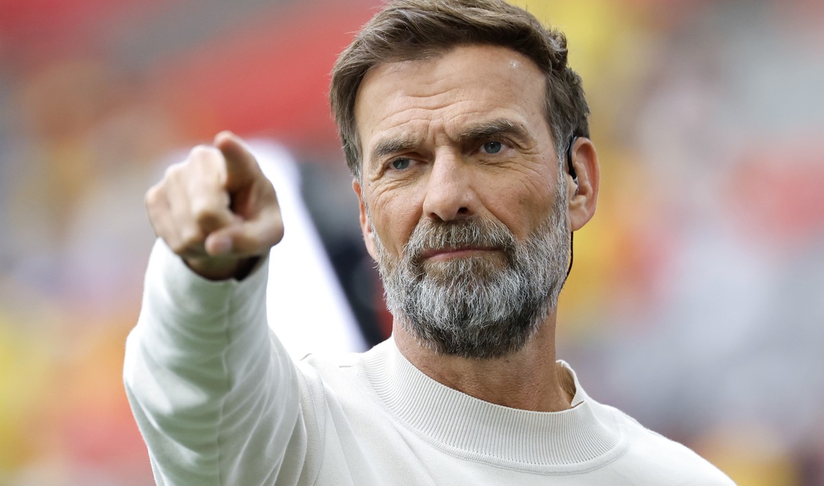 German TV pundit Juergen Klopp pictured ahead of the FIFA World Cup 2026 Round of 16 match Switzerland against Colombia, in Vancouver, Canada, 07 July 2026.(KEYSTONE/Peter Klaunzer)