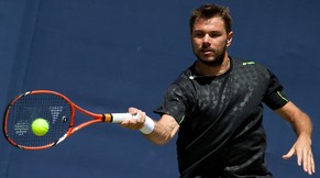 Stanislas Wawrinka wird von&nbsp;Marcos Baghdatis nicht gefordert.