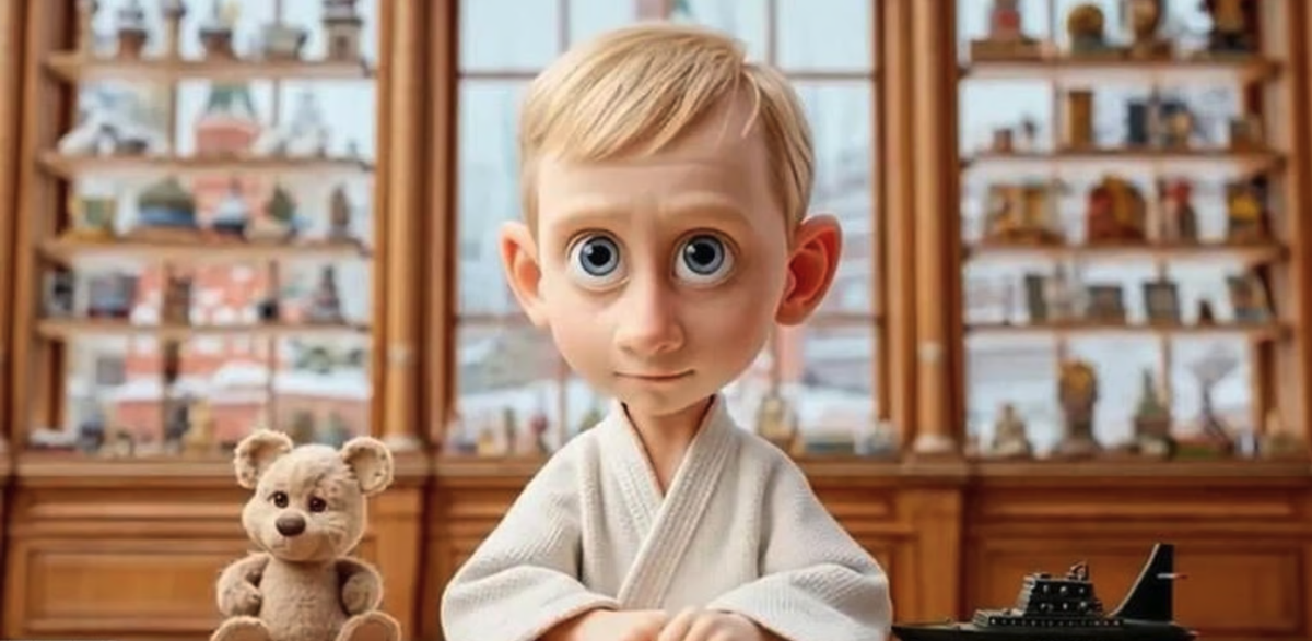 Russische Propagande Kinder-Serie "Sandkasten" KI