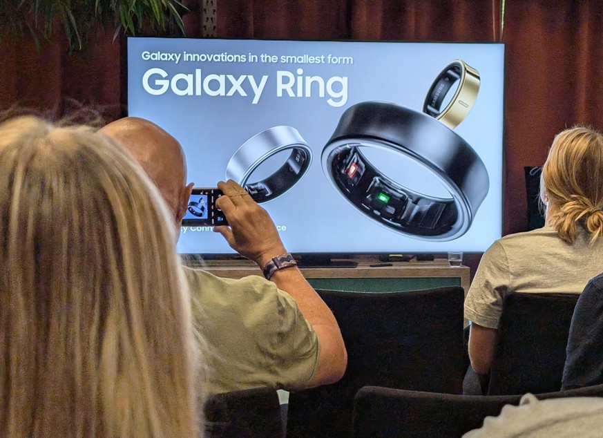 Der Galaxy Ring kann wie eine Smartwatch Gesundheitsdaten messen.