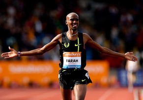 Mo Farah ist enttäuscht.