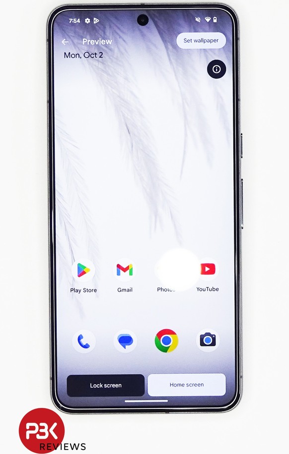 Das Pixel 8 Pro hat ein 6,7 Zoll grosses OLED-Display.