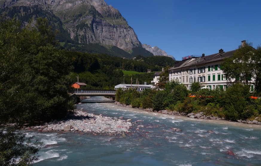 Bilder vom Erdrutsch in Schwanden (GL) vom 04.09.2023. Interview mit Geologe Mark Feldmann