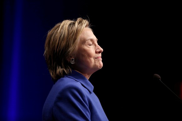 Hillary Clinton speaks to the Children’s Defense Fund in Washington, U.S., November 16, 2016. REUTERS/Joshua Roberts TPX IMAGES OF THE DAY