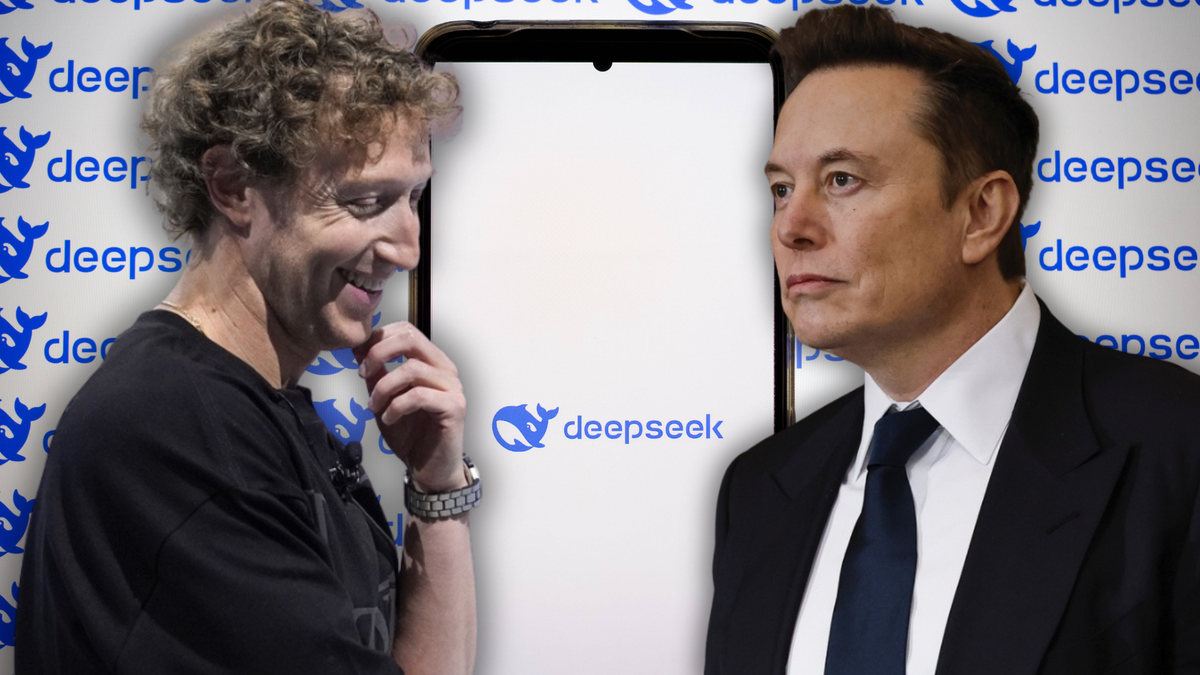 Zuckerberg et Musk se sont fait doubler par DeepSeek.