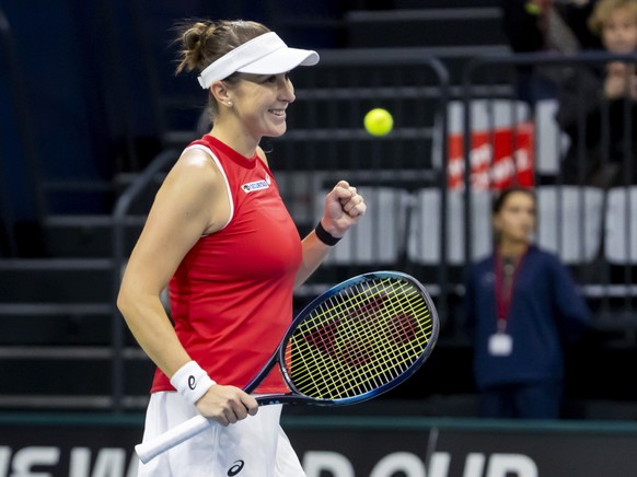 Belinda Bencic est en quarts de finale � Angers