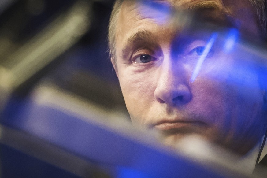 FILE - Russian President Vladimir Putin addresses the media at the EU-Russia Summit in Brussels, Friday 11 December.  21, 2012. In March 2023, the International Criminal Court issued an arrest warrant for…