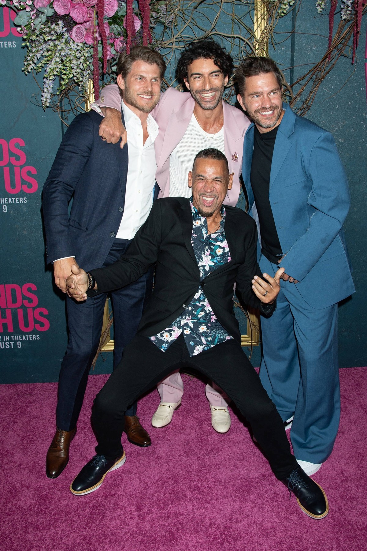 It Ends With Us World Premiere Featuring: Travis Van Winkle, Justin Baldoni, Jamey Heath and Andy Grammer Where: New York, New York, United States When: 06 Aug 2024 Credit: Janet Mayer/INSTARimages.co ...