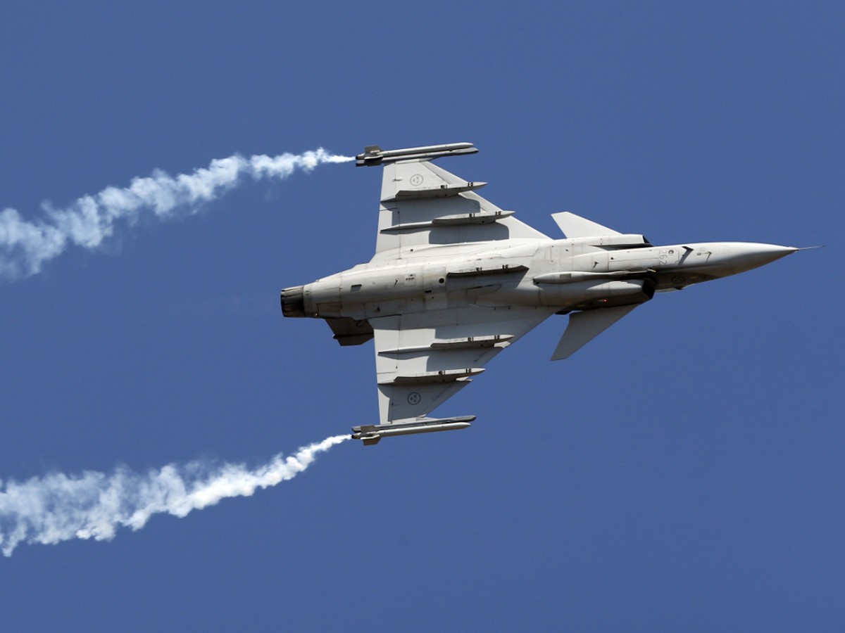 Le constructeur du Gripen Saab paradait lundi � la Bourse de Stockholm, dans le sillage de l'apparition de fractures au sein de l'alliance transatlantique. (archive)