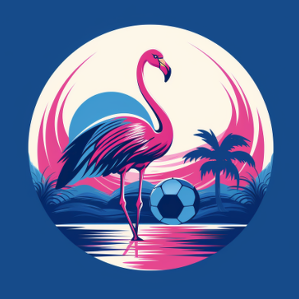FC Lausanne-Sport Logo Flamingo