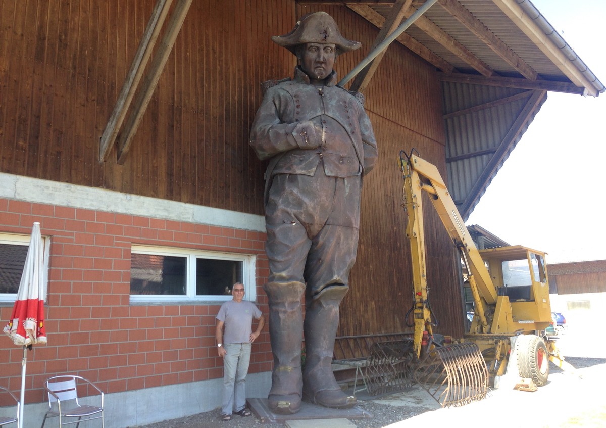 Willi mit seinem Napoleon.