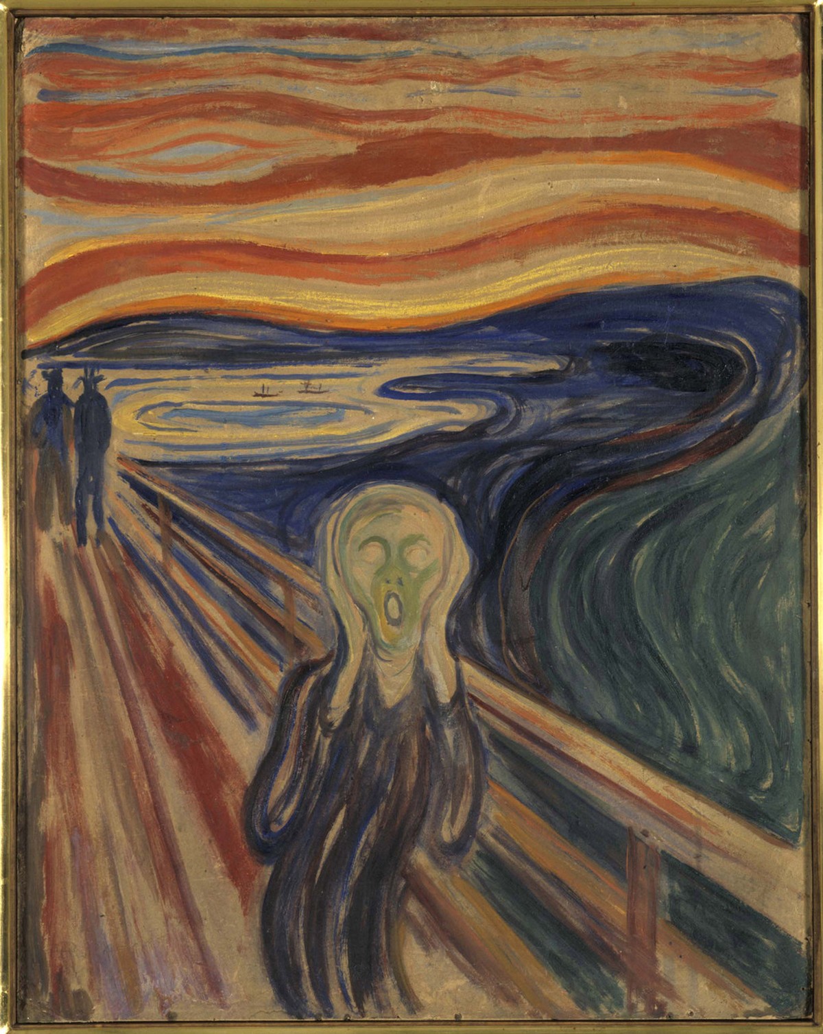 This undated photo showing the version of Edvard Munch's "The Scream," which was stolen from the Munch Museum in Oslo, Norway, Sunday Aug. 22, 2004, was provided by the museum Monday, A ...