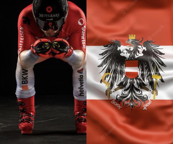 So sieht der neue «Levada» Rennanzug von Swiss-Ski aus\nAuf gute Nachbarschaft? 😉