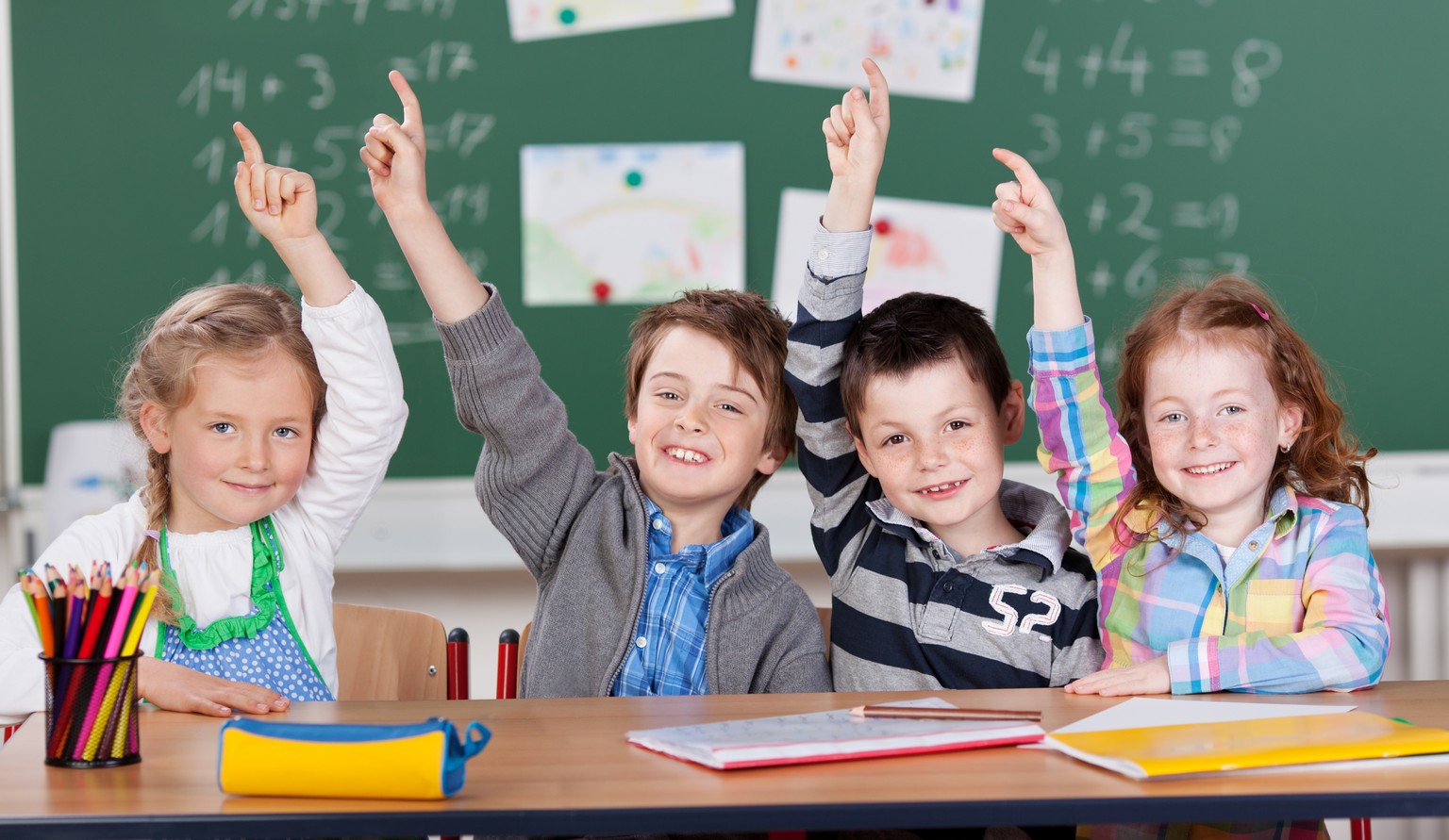 Wenn gerade keiner gekotzt hat oder Läuse hatte, war die Primarschule doch eigentlich voll ok.