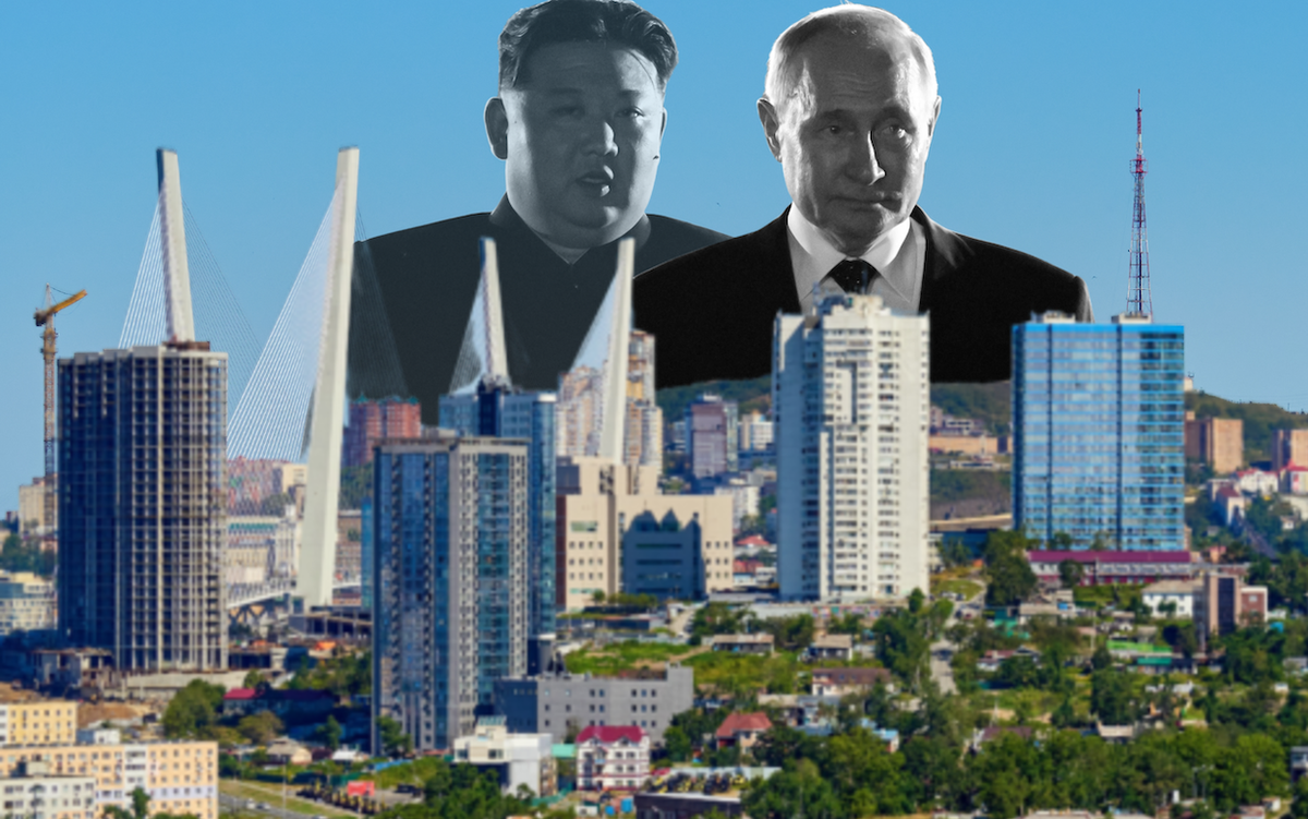 Kim Jong-Un et Poutine font main-basse sur Vladivostok, à leur manière.