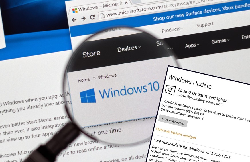 Microsoft hat Notfall-Updates für diverse Windows-Versionen veröffentlicht.