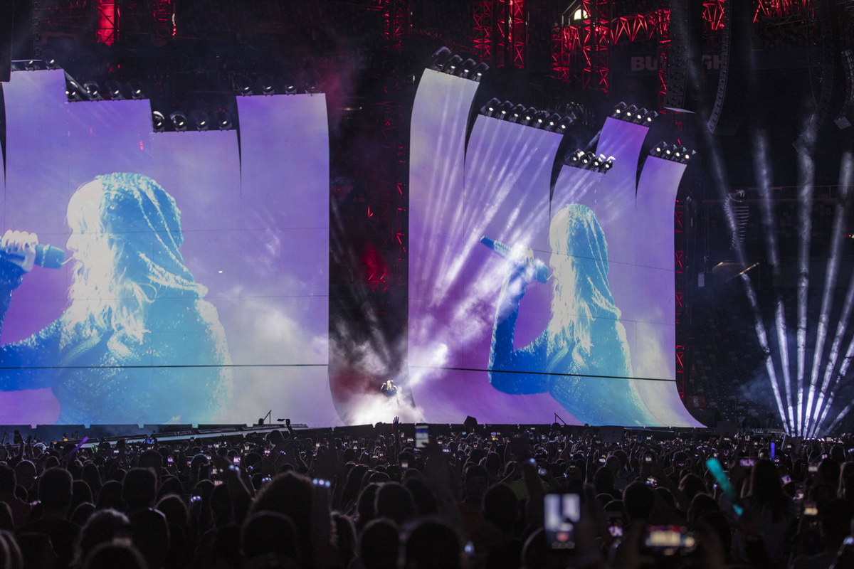 uly 20, 2018 - Taylor Swift performs at MetLife Stadium in East Rutherford, New Jersey, as part of her Reputation tour, on July 20th, 202. - ZUMAc208 20180720_zap_c208_002 Copyright: xGregxChowx