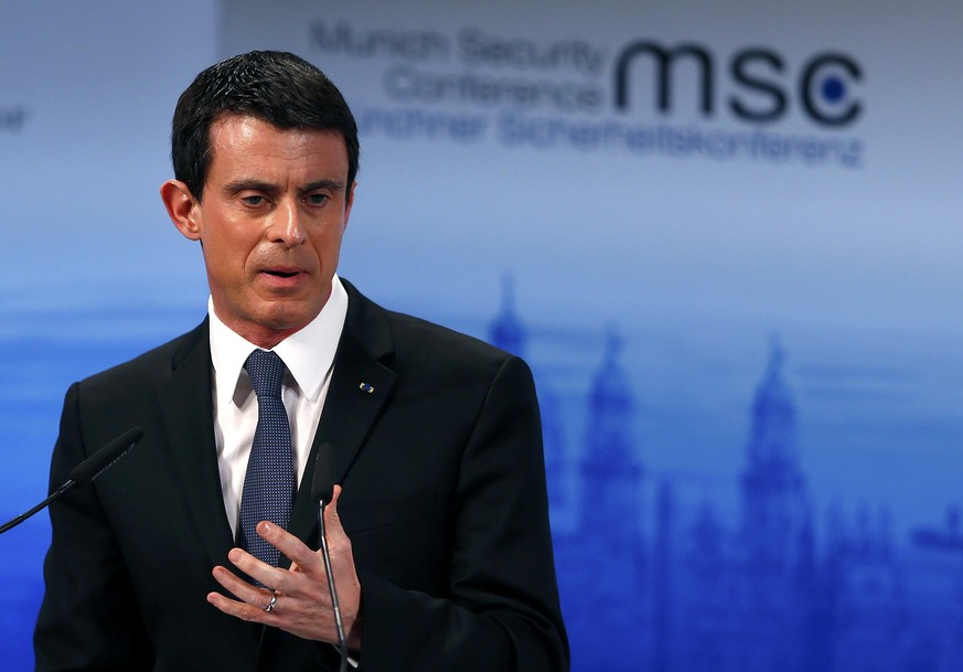 Manuel Valls, Premierminister Frankreichs.&nbsp;