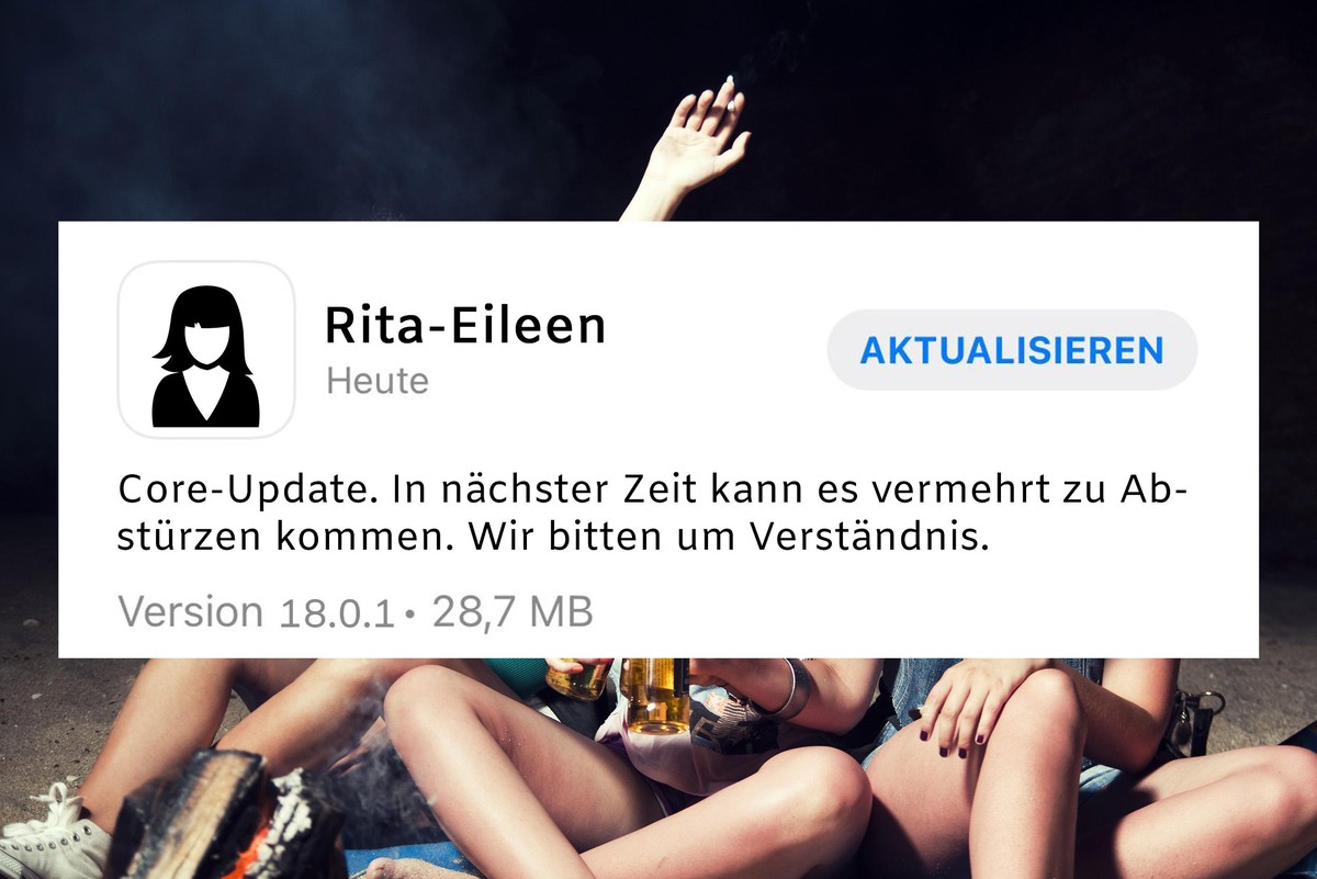 Unser Leben als Smartphone-Updates