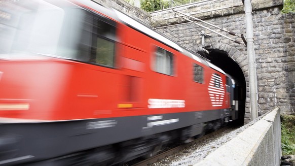 Derzeit fahren keine Züge mehr durch den Gotthardtunnel.