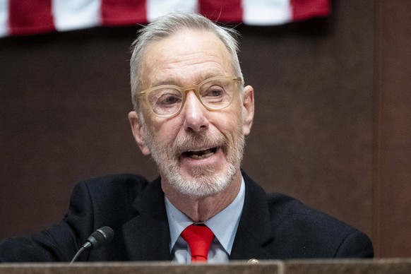 March 26, 2025, Washington, District Of Columbia, USA: U.S. Representative STEPHEN LYNCH D-MA speaking at a hearing of the House Committee on Oversight and Government Reform Subcommittee on Delivering ...