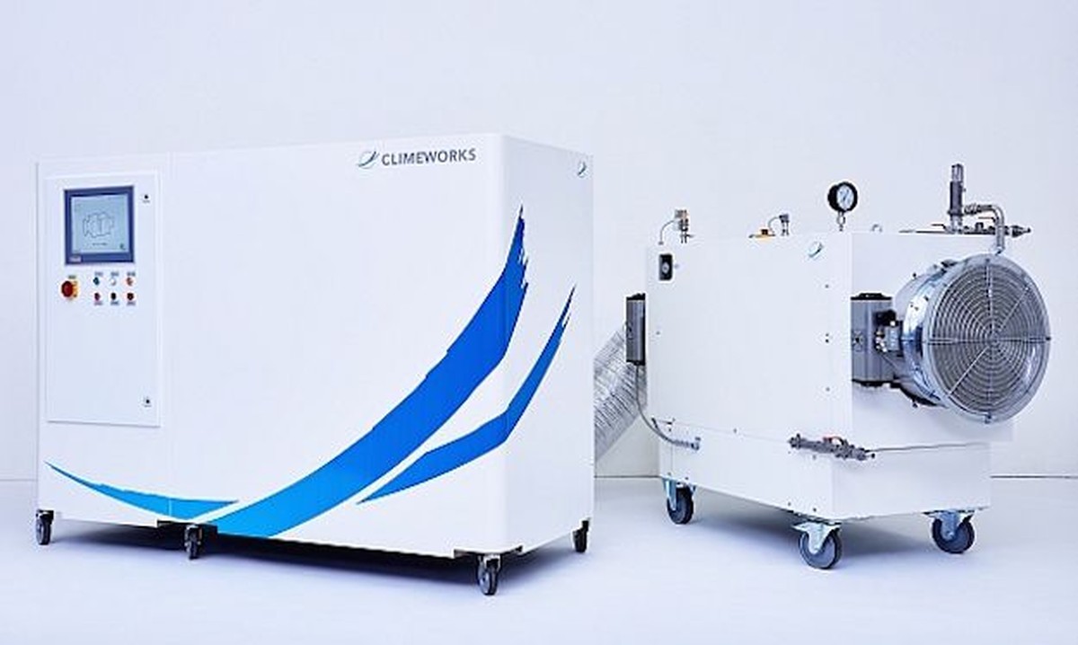 CO2-Einfang-Technologie aus der Schweiz.